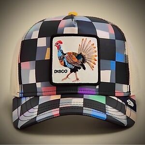 Goorin Bros. FRIDAY NIGHT FEVER DISCO Trucker Hat Snapback NWT.
